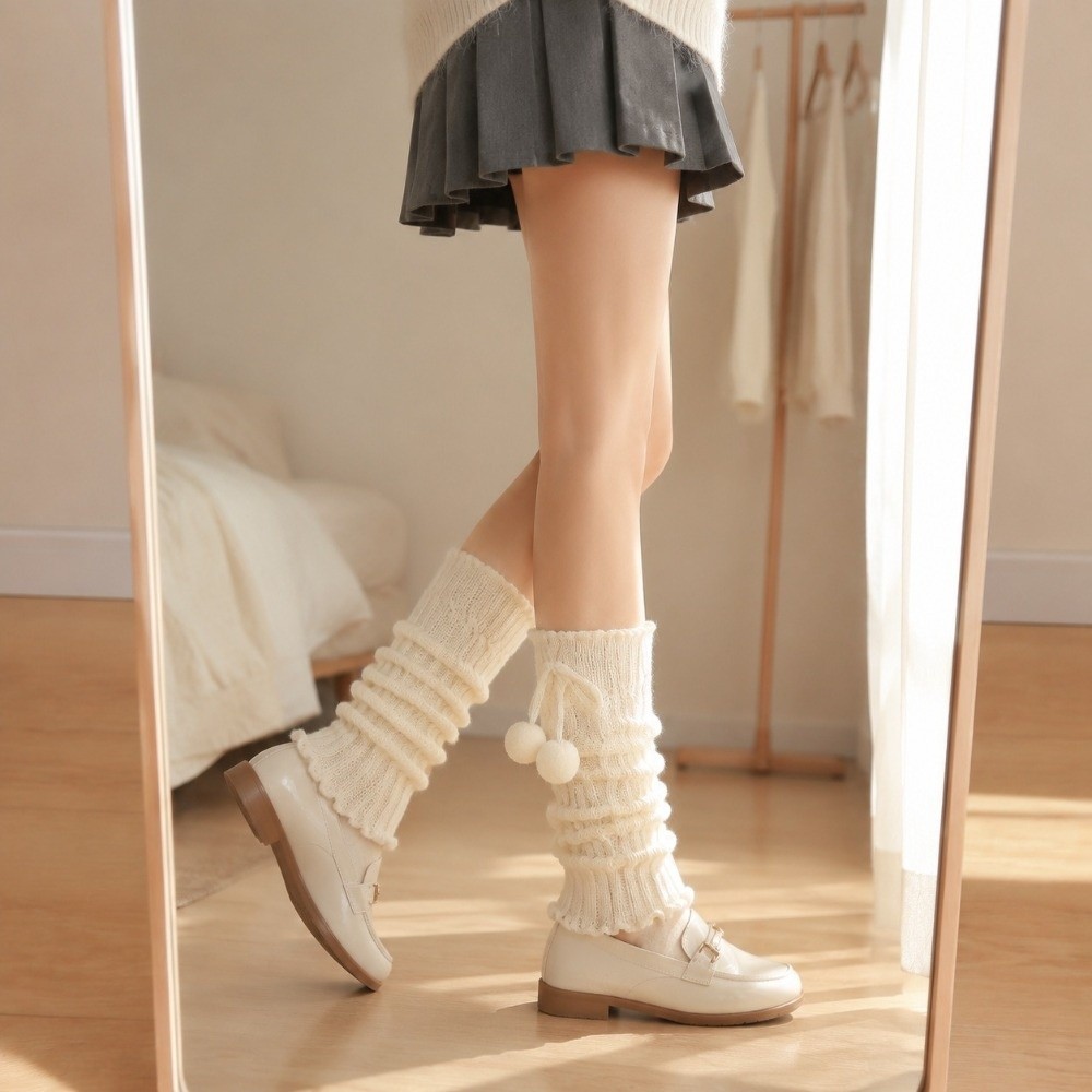 Dzianinowe ocieplacze na nogi  – Boot Sock Slouchy recenzja i cena