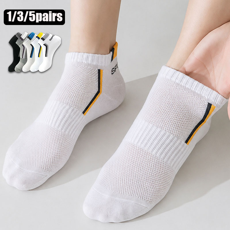 1/3/5 par unisexowych sportowy – No Show Sock Women recenzja i cena