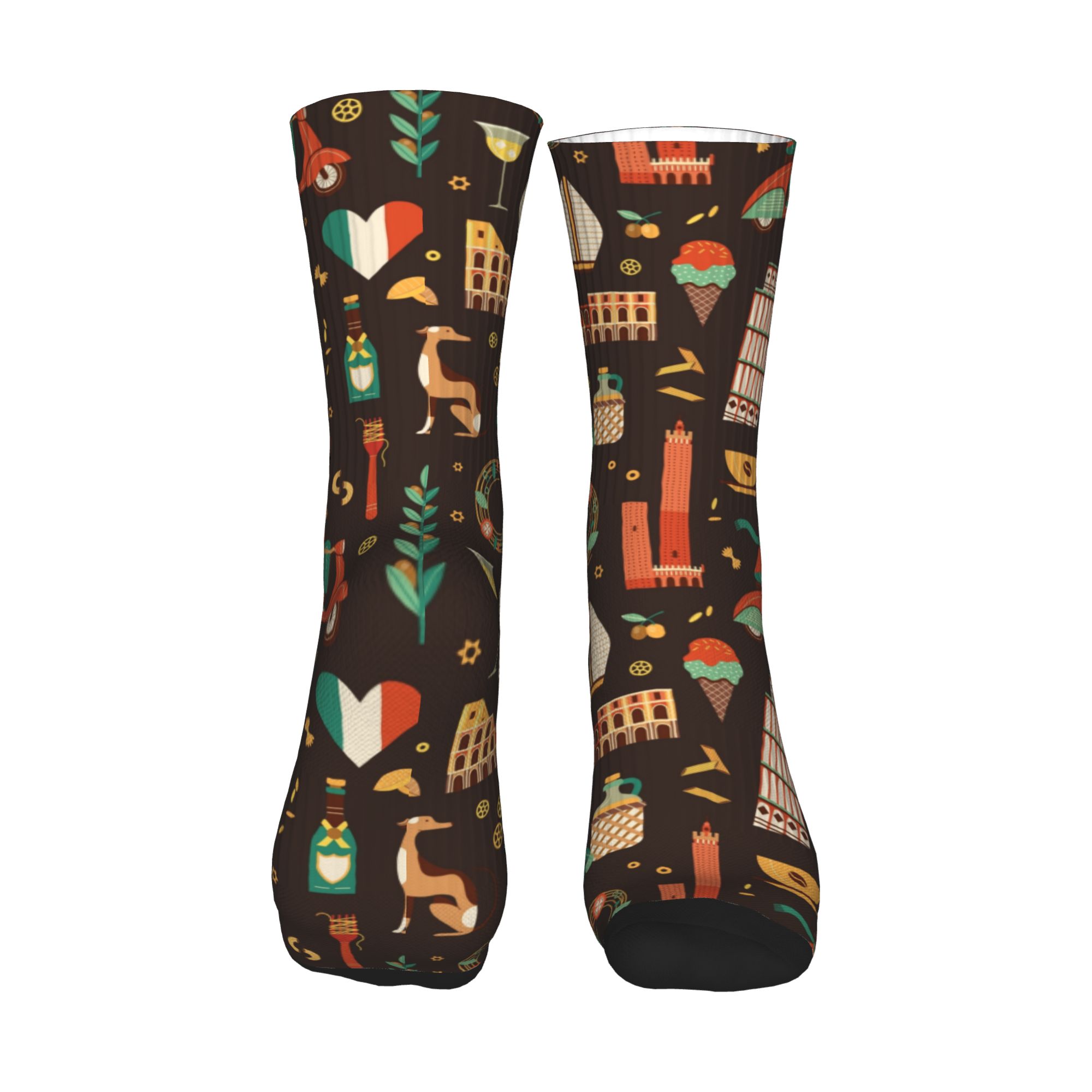 Włochy Podróże Włoskie Jedzeni – Dress Sock Men recenzja i cena