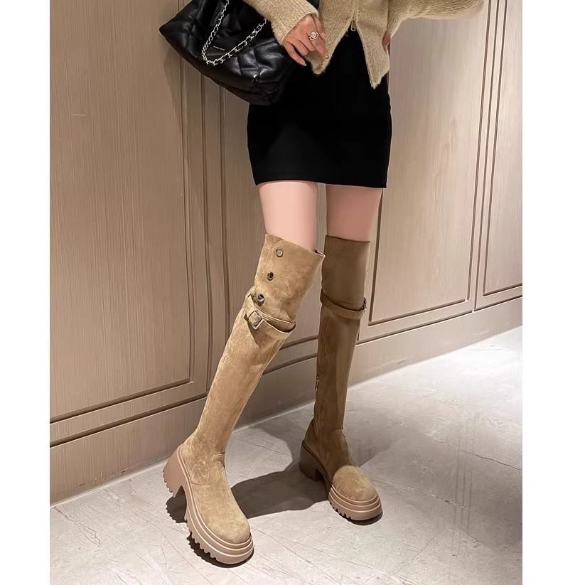 Kozaki za kolano 2025 retro we – Knee High Sock Women recenzja i cena