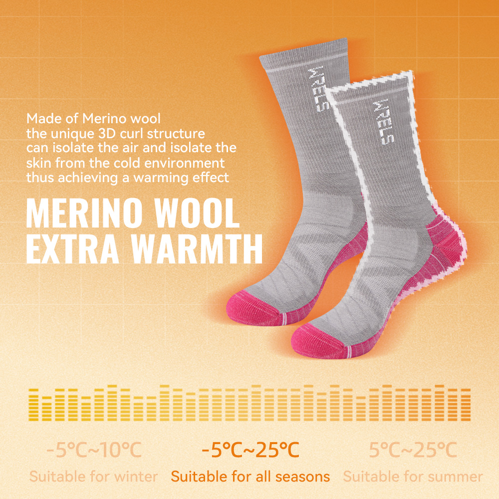 Skarpety z wełny merino WRELS  – Wool Hiking Sock recenzja i cena